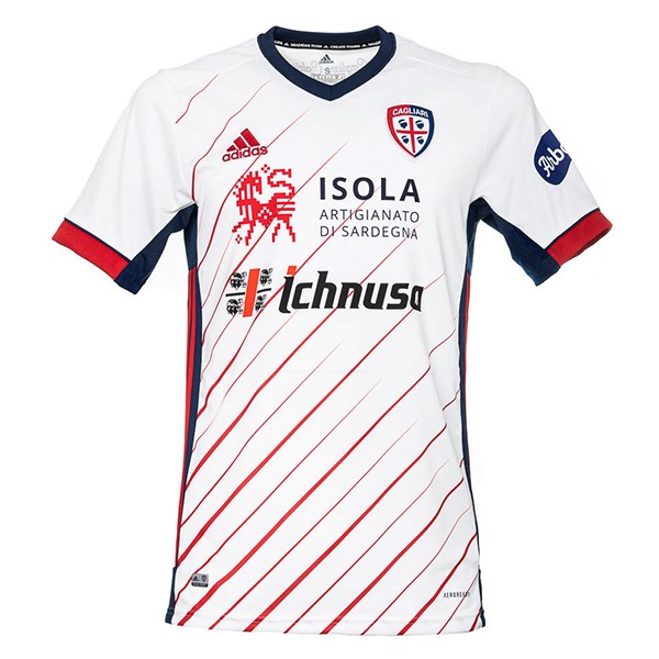 Tailandia Camiseta Cagliari Calcio 2ª 2020/21 Blanco